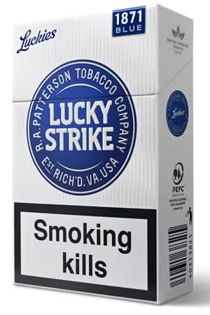 Lucky strike Blue